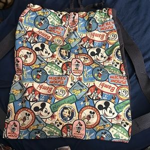Drawstring Disney bag